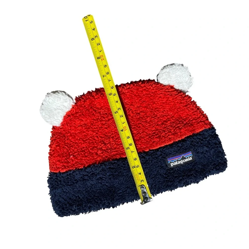 Patagonia fuzzy beanie
